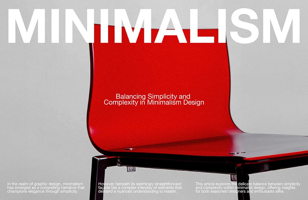 Balancing Simplicity and Complexity in Minimalism Design